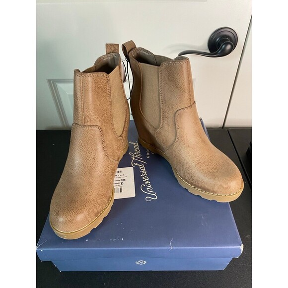 Universal Thread Amalia wedge heel water repellent boots - Picture 1 of 9